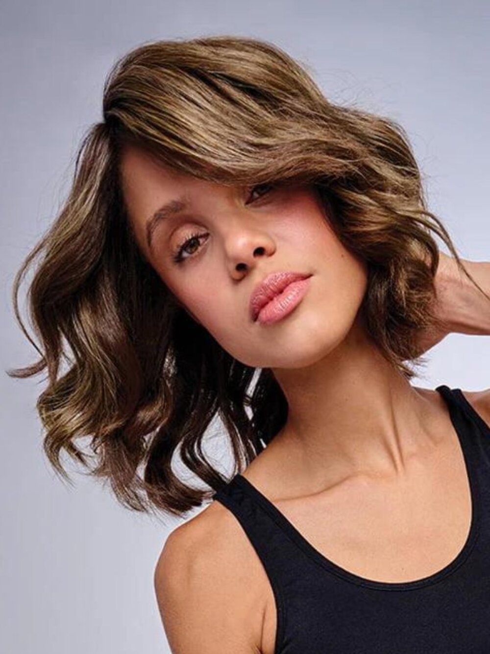HAIRDO AU NATUREL WAVES TOPPER in R56/60 Silver Mist